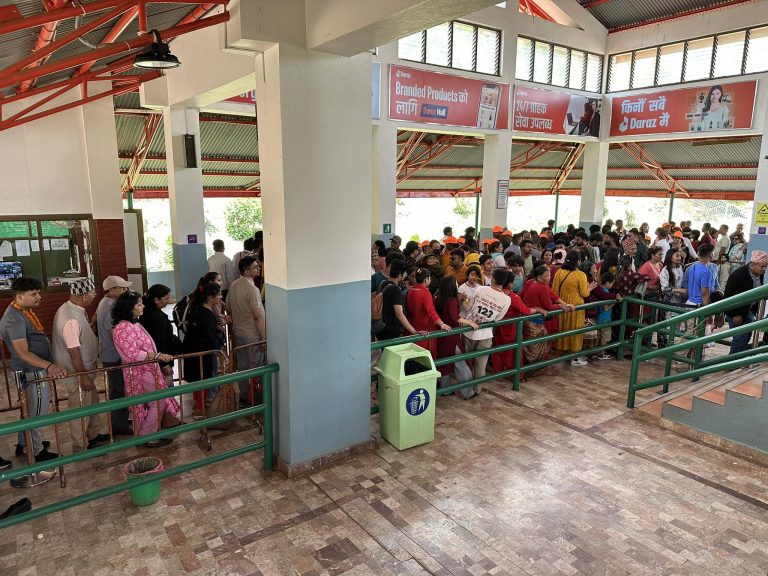 10,000 passengers on the inaugural day of Nepali New Year 2080